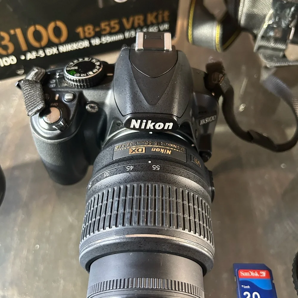 Nikon Black Digital Camera Kit with Accessories